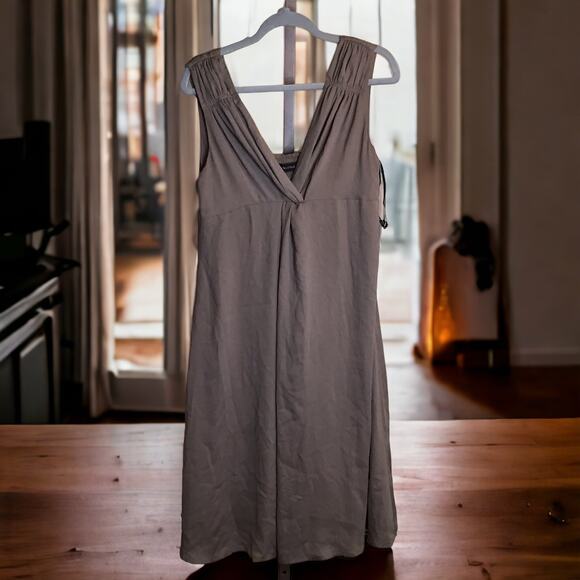 Women formal Maternity Dress Sz. Med Tan ASOS Mama Licious Dressy Tank Dress - Picture 2 of 10